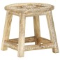 vidaXL Hocker Handbemalt 38×38×35 cm Mango Massivholz vidaXL Hocker Handbemalt 38×38×35 cm Mango Massivholz