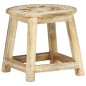 vidaXL Hocker Handbemalt 38×38×35 cm Mango Massivholz vidaXL Hocker Handbemalt 38×38×35 cm Mango Massivholz