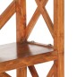 vidaXL Bücherregal 60x30x160 cm Massivholz mit Honigfarbenem Finish vidaXL Bücherregal 60x30x160 cm Massivholz mit Honigfarbenem Finish