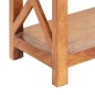 vidaXL Bücherregal 60x30x160 cm Massivholz mit Honigfarbenem Finish vidaXL Bücherregal 60x30x160 cm Massivholz mit Honigfarbenem Finish