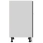 vidaXL Schubunterschrank Grau 60x46x81,5 cm Holzwerkstoff vidaXL Schubunterschrank Grau 60x46x81,5 cm Holzwerkstoff