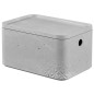 Curver Aufbewahrungsboxen mit Deckel 3 Stk. Beton Gr. M Hellgrau Curver Aufbewahrungsboxen mit Deckel 3 Stk. Beton Gr. M Hellgrau