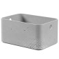Curver Aufbewahrungsboxen mit Deckel 3 Stk. Beton Gr. M Hellgrau Curver Aufbewahrungsboxen mit Deckel 3 Stk. Beton Gr. M Hellgrau