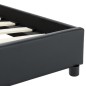 vidaXL Bettgestell Schwarz Kunstleder 90 x 200 cm vidaXL Bettgestell Schwarz Kunstleder 90 x 200 cm