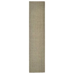 vidaXL Teppich Natur Sisal 66x300 cm Taupe