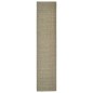 vidaXL Teppich Natur Sisal 66x300 cm Taupe vidaXL Teppich Natur Sisal 66x300 cm Taupe