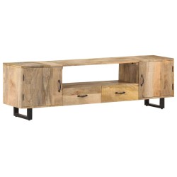 vidaXL TV-Schrank 160x30x45 cm Massivholz Mango