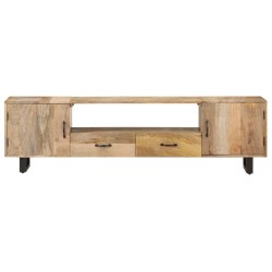vidaXL TV-Schrank 160x30x45 cm Massivholz Mango
