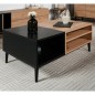 Finori Couchtisch Nola 55A Artisan-Eiche und Schwarz Finori Couchtisch Nola 55A Artisan-Eiche und Schwarz