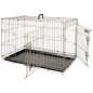 FLAMINGO Transportkäfig Ebo 92 x 56 x 64 cm Braun-Metallic 517582 FLAMINGO Transportkäfig Ebo 92 x 56 x 64 cm Braun-Metallic 517582