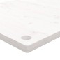 vidaXL Schreibtischplatte Weiß 80x40x2,5 cm Massivholz Kiefer vidaXL Schreibtischplatte Weiß 80x40x2,5 cm Massivholz Kiefer