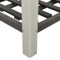 vidaXL Garten-Hochbeet mit Ablage 150x50x90 cm WPC Grau vidaXL Garten-Hochbeet mit Ablage 150x50x90 cm WPC Grau