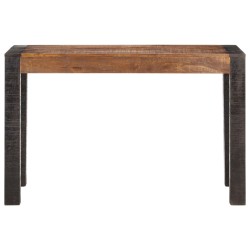 vidaXL Esstisch 120x60x76 cm Raues Mango-Massivholz 