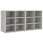 vidaXL Schuhregale 2 Stk. Betongrau 52,5x30x50 cm vidaXL Schuhregale 2 Stk. Betongrau 52,5x30x50 cm