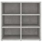 vidaXL Schuhregale 2 Stk. Betongrau 52,5x30x50 cm vidaXL Schuhregale 2 Stk. Betongrau 52,5x30x50 cm