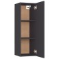 vidaXL TV-Schränke 2 Stk. Grau 30,5x30x90 cm Holzwerkstoff vidaXL TV-Schränke 2 Stk. Grau 30,5x30x90 cm Holzwerkstoff