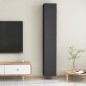 vidaXL TV-Schränke 2 Stk. Grau 30,5x30x90 cm Holzwerkstoff vidaXL TV-Schränke 2 Stk. Grau 30,5x30x90 cm Holzwerkstoff
