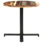 vidaXL Bistrotisch Rund Ø70x75 cm Altholz Massiv vidaXL Bistrotisch Rund Ø70x75 cm Altholz Massiv