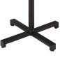 vidaXL Bistrotisch Rund Ø70x75 cm Altholz Massiv vidaXL Bistrotisch Rund Ø70x75 cm Altholz Massiv