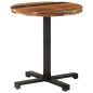 vidaXL Bistrotisch Rund Ø70x75 cm Altholz Massiv vidaXL Bistrotisch Rund Ø70x75 cm Altholz Massiv