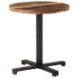 vidaXL Bistrotisch Rund Ø70x75 cm Altholz Massiv vidaXL Bistrotisch Rund Ø70x75 cm Altholz Massiv