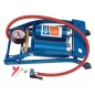 Draper Tools Doppelzylinder-Fußpumpe Blau 25996 Draper Tools Doppelzylinder-Fußpumpe Blau 25996