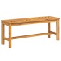 vidaXL Gartenbank 110 cm Massivholz Akazie vidaXL Gartenbank 110 cm Massivholz Akazie