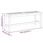 vidaXL Gartenbank 110 cm Massivholz Akazie vidaXL Gartenbank 110 cm Massivholz Akazie