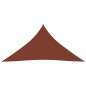vidaXL Sonnensegel Oxford-Gewebe Dreieckig 4x4x4 m Terracotta-Rot