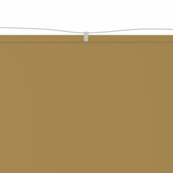 vidaXL Senkrechtmarkise Beige 200x420 cm Oxford-Gewebe