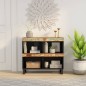 vidaXL Beistelltisch 85x33x75 cm Altholz Massiv vidaXL Beistelltisch 85x33x75 cm Altholz Massiv