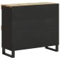 vidaXL Beistelltisch 85x33x75 cm Altholz Massiv vidaXL Beistelltisch 85x33x75 cm Altholz Massiv
