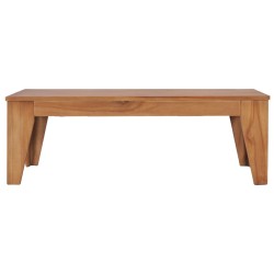 vidaXL Couchtisch 120 x 60 x 40 cm Teak Massivholz