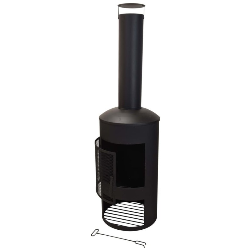 ProGarden Outdoor-Ofen Metall 158 cm ProGarden Outdoor-Ofen Metall 158 cm