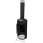 ProGarden Outdoor-Ofen Metall 158 cm ProGarden Outdoor-Ofen Metall 158 cm