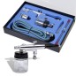 vidaXL Airbrush-Set mit Glasbehälter 0,2 / 0,3 / 0,5 mm Düsen vidaXL Airbrush-Set mit Glasbehälter 0,2 / 0,3 / 0,5 mm Düsen