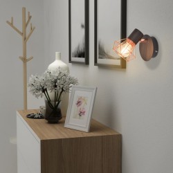 vidaXL Wandleuchten 2 Stk. mit 2 LED-Glühlampen 8 W