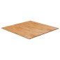 vidaXL Tischplatte Quadratisch Hellbraun 90x90x2,5cm Behandelte Eiche vidaXL Tischplatte Quadratisch Hellbraun 90x90x2,5cm Behandelte Eiche