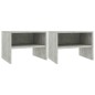 vidaXL Nachttische 2 Stk. Betongrau 40x30x30 cm Holzwerkstoff vidaXL Nachttische 2 Stk. Betongrau 40x30x30 cm Holzwerkstoff
