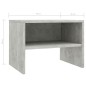 vidaXL Nachttische 2 Stk. Betongrau 40x30x30 cm Holzwerkstoff vidaXL Nachttische 2 Stk. Betongrau 40x30x30 cm Holzwerkstoff