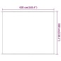 vidaXL Senkrechtmarkise Hellgrün 300x420 cm Oxford-Gewebe vidaXL Senkrechtmarkise Hellgrün 300x420 cm Oxford-Gewebe