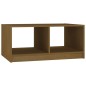 vidaXL Couchtisch Honigbraun 75x50x33,5 cm Massivholz Kiefer vidaXL Couchtisch Honigbraun 75x50x33,5 cm Massivholz Kiefer