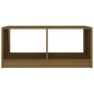 vidaXL Couchtisch Honigbraun 75x50x33,5 cm Massivholz Kiefer vidaXL Couchtisch Honigbraun 75x50x33,5 cm Massivholz Kiefer