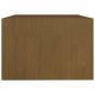vidaXL Couchtisch Honigbraun 75x50x33,5 cm Massivholz Kiefer vidaXL Couchtisch Honigbraun 75x50x33,5 cm Massivholz Kiefer