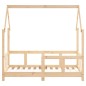 vidaXL Kinderbett 70x140 cm Massivholz Kiefer vidaXL Kinderbett 70x140 cm Massivholz Kiefer