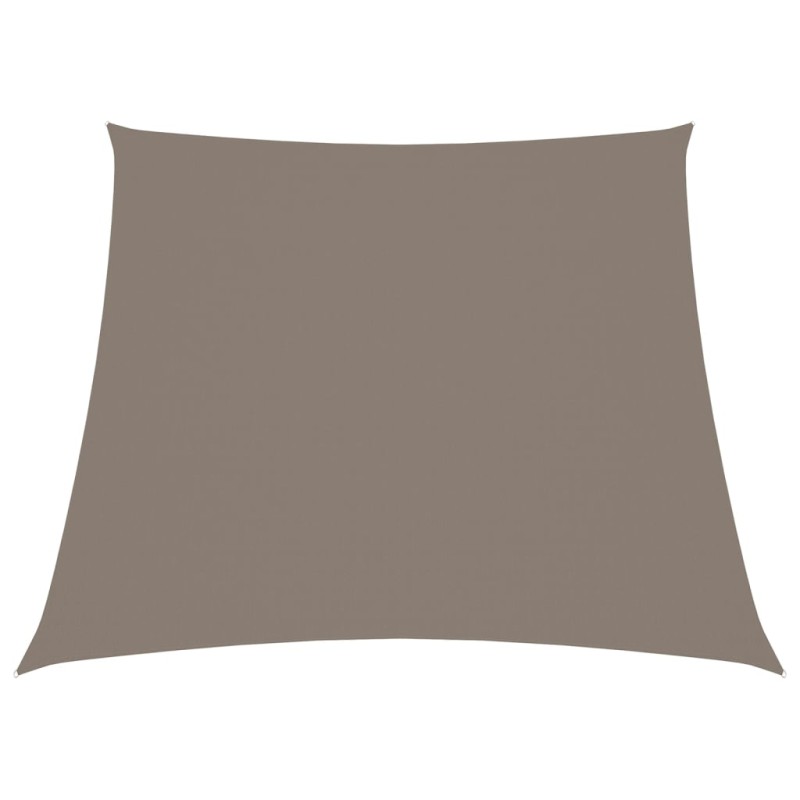 vidaXL Sonnensegel Oxford-Gewebe Trapezförmig 2/4x3 m Taupe vidaXL Sonnensegel Oxford-Gewebe Trapezförmig 2/4x3 m Taupe