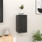 vidaXL TV-Wandschränke 2 Stk. Hochglanz-Schwarz 30,5x30x30 cm vidaXL TV-Wandschränke 2 Stk. Hochglanz-Schwarz 30,5x30x30 cm