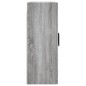 Wandschränke 2 Stk. Grau Sonoma Holzwerkstoff Wandschränke 2 Stk. Grau Sonoma Holzwerkstoff