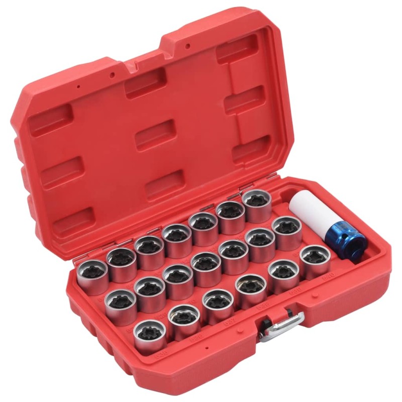 vidaXL 21-tlg. Abschließbares Radmutter-Schlüssel-Set für VAG vidaXL 21-tlg. Abschließbares Radmutter-Schlüssel-Set für VAG