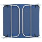 vidaXL Klappliegen 2 Stk. Stahl und Stoff Blau vidaXL Klappliegen 2 Stk. Stahl und Stoff Blau